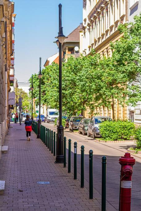 Roomy 80sqm At Center Free Parking Space, Ac & Balcony * Budapeste